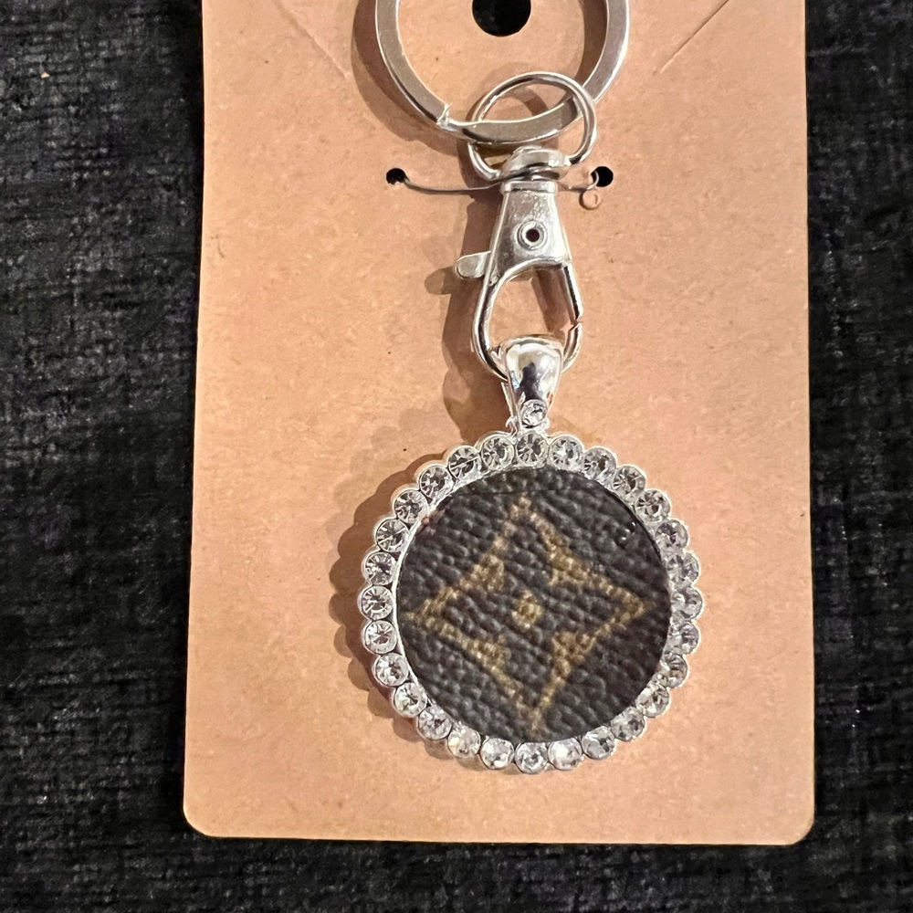 Upcycled Louis Vuitton Keychain